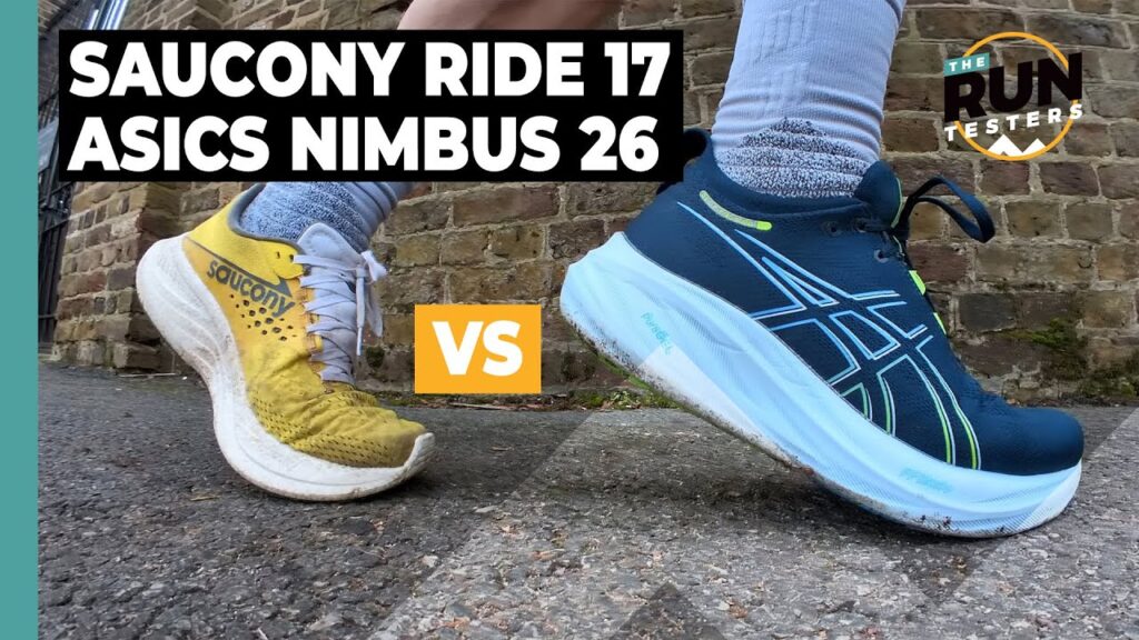 ASICS Gel Nimbus 26 vs Saucony Ride 17