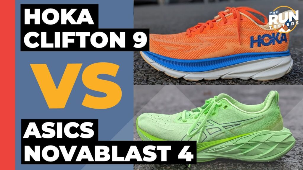 Hoka Clifton 9 vs Asics Novablast 4