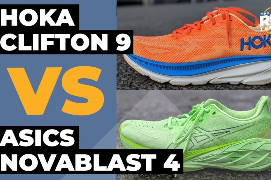 Hoka Clifton 9 vs Asics Novablast 4