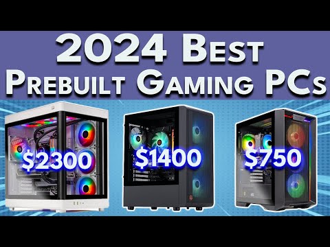 The Best Prebuilt Gaming PCs for 2024