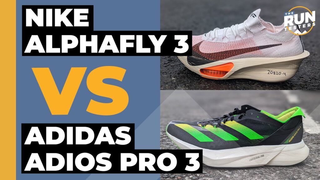 Nike Alphafly 3 vs Adidas Adios Pro 3